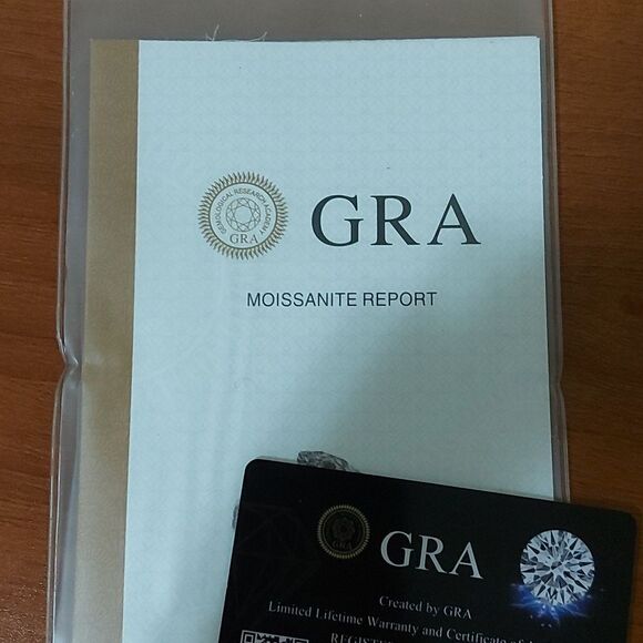 1 Carat Solitaire Moissanite 925 Silver Engagement Ring - Picture 13 of 13